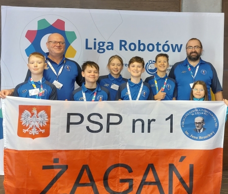 7 miejsce w Wielkim Finale Ogólnopolskiego Turnieju ''Liga Robotów''