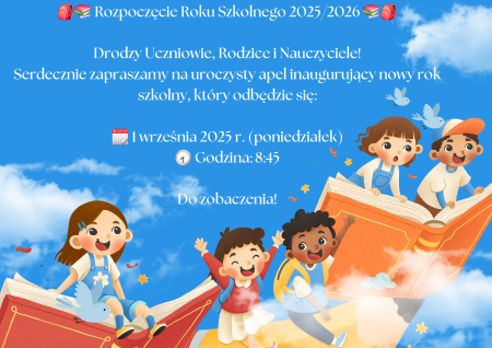 Rozpoczęcie Roku Szkolnego 2025/2026